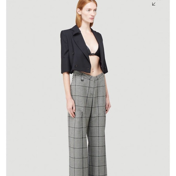 Saint Laurent Latex Triangle Bra - Picture 2 of 11